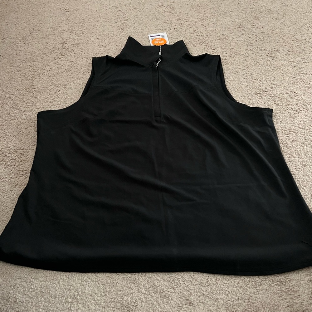 NWT Black Puma Tank Top